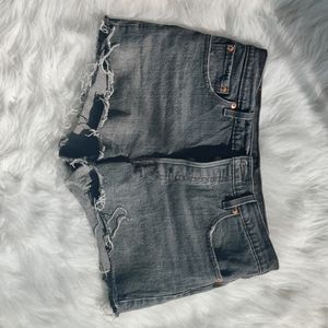 Levis shorts women 501 high rise